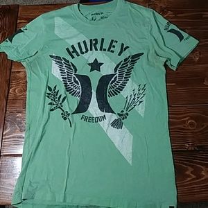 Men’s Green Buckle Hurley tee Size M